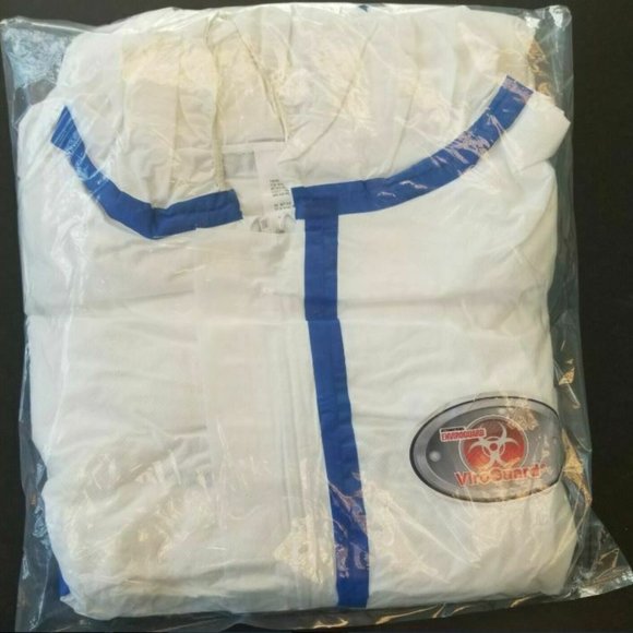 Enviroguard CoverallHood PPE XL Viroguard Qty 10 - Picture 3 of 13